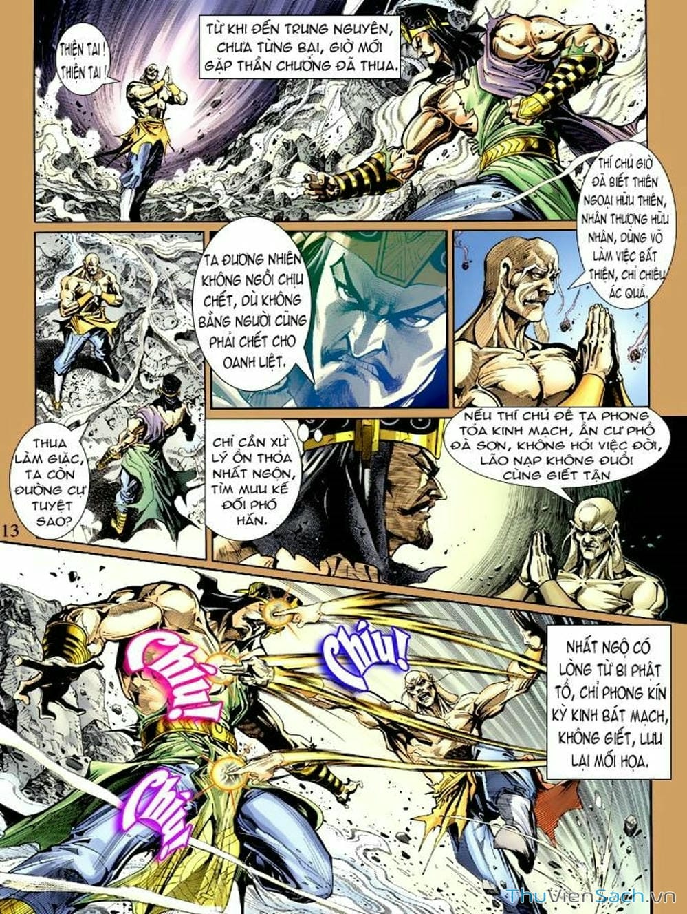 Truyện Tranh Thiên Tử Truyền Kỳ: Như Lai Thần Chưởng trang 2