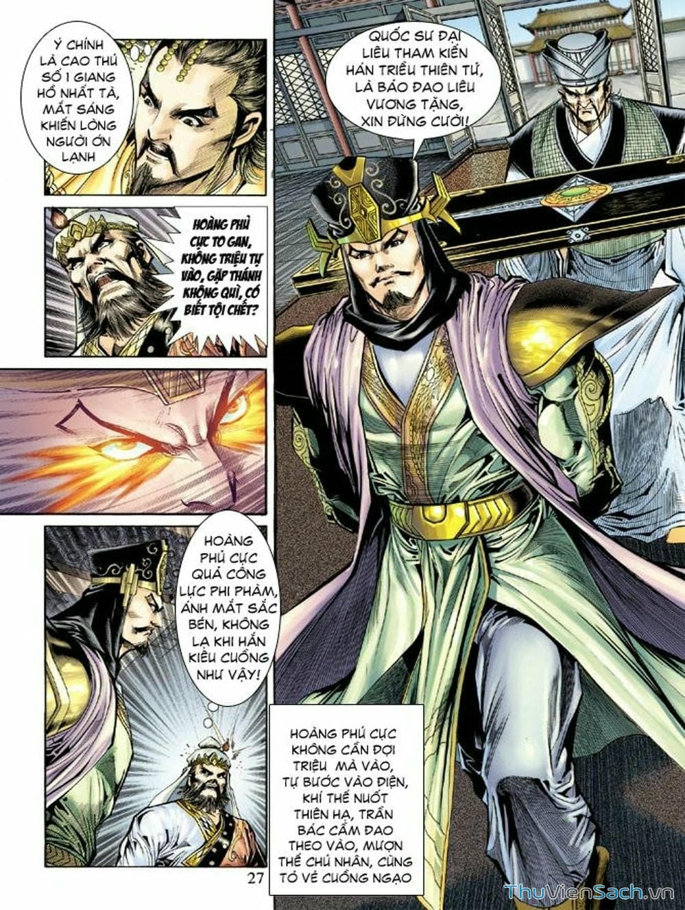 Truyện Tranh Thiên Tử Truyền Kỳ: Như Lai Thần Chưởng trang 2