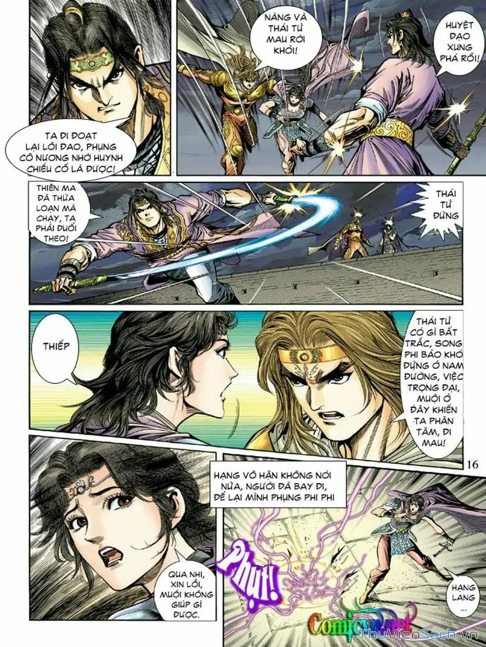 Truyện Tranh Thiên Tử Truyền Kỳ: Như Lai Thần Chưởng trang 2