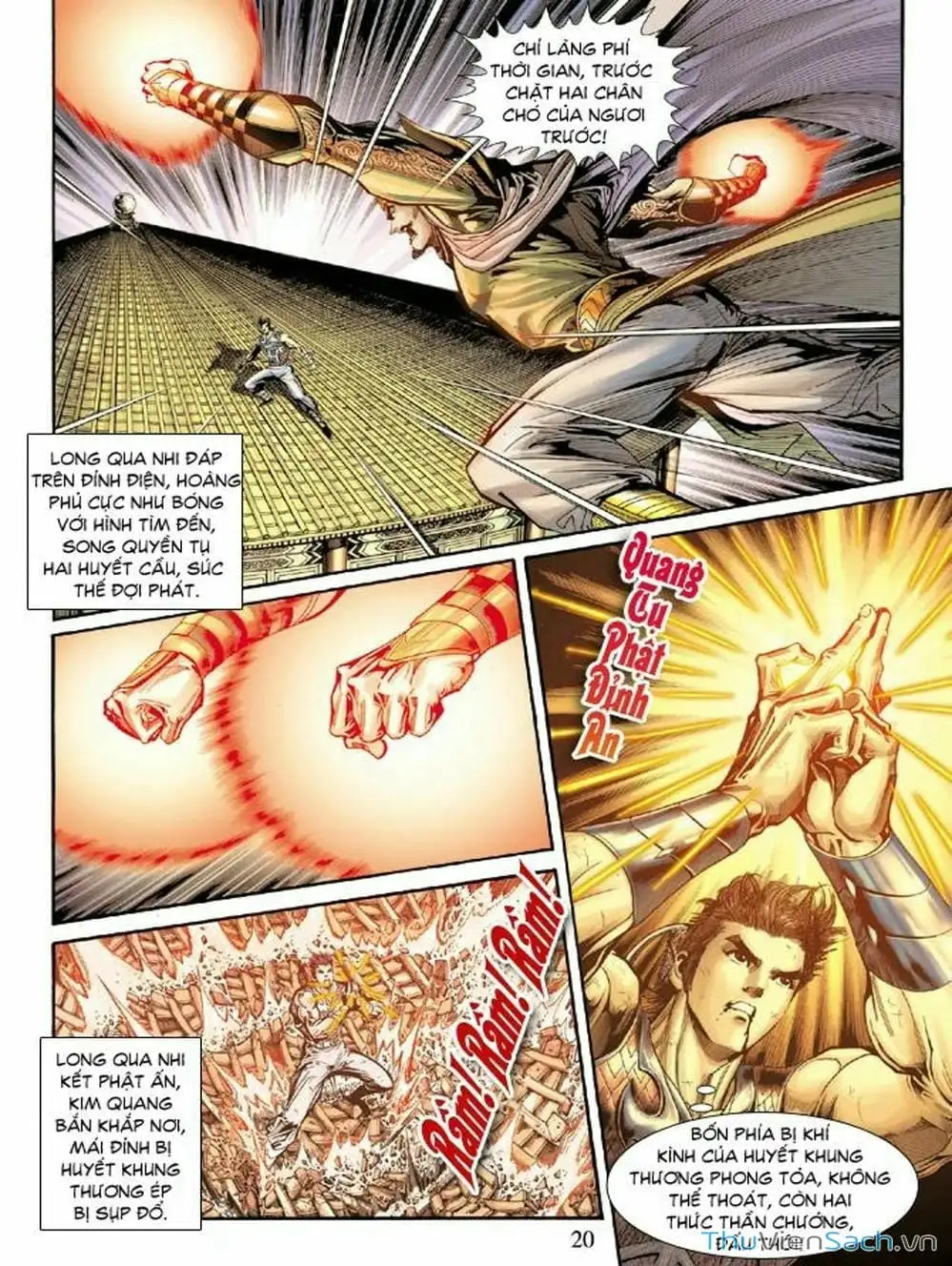 Truyện Tranh Thiên Tử Truyền Kỳ: Như Lai Thần Chưởng trang 2