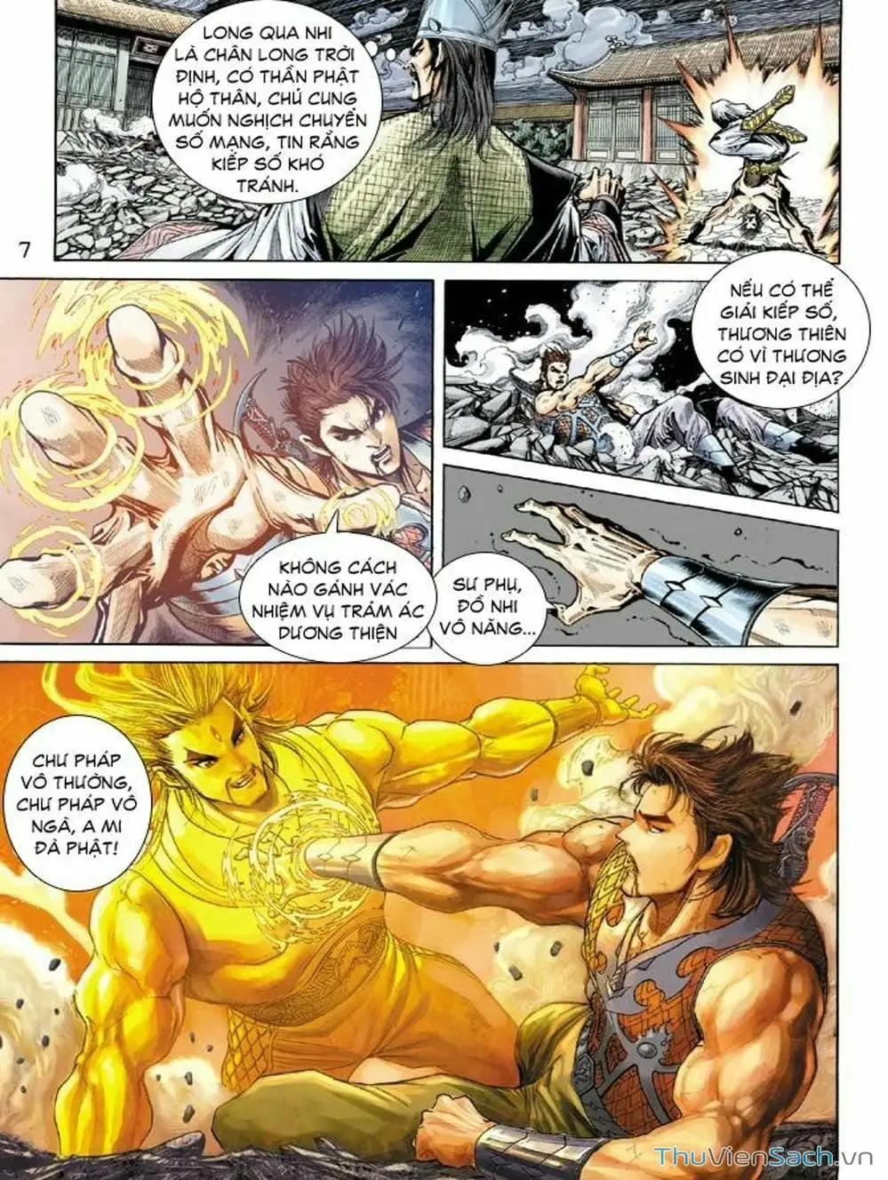 Truyện Tranh Thiên Tử Truyền Kỳ: Như Lai Thần Chưởng trang 2