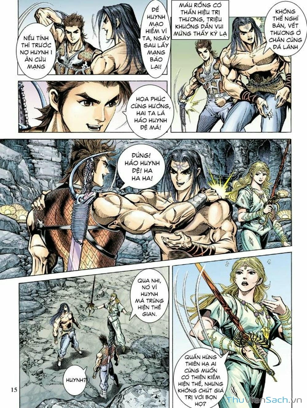 Truyện Tranh Thiên Tử Truyền Kỳ: Như Lai Thần Chưởng trang 2