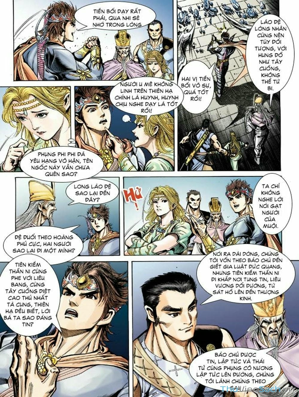 Truyện Tranh Thiên Tử Truyền Kỳ: Như Lai Thần Chưởng trang 2