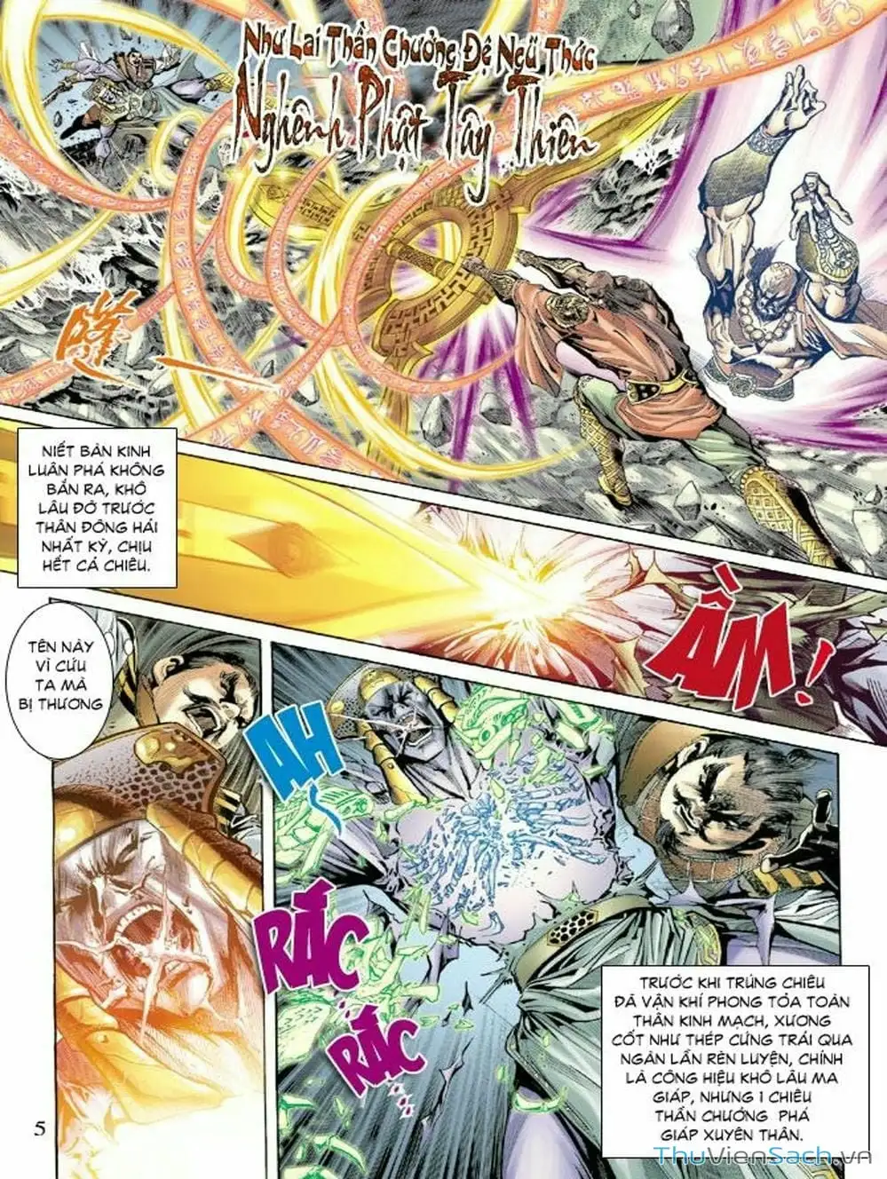 Truyện Tranh Thiên Tử Truyền Kỳ: Như Lai Thần Chưởng trang 2