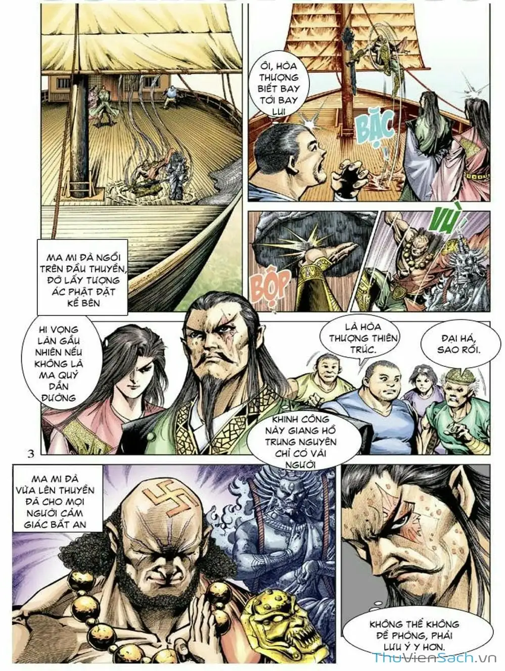 Truyện Tranh Thiên Tử Truyền Kỳ: Như Lai Thần Chưởng trang 2