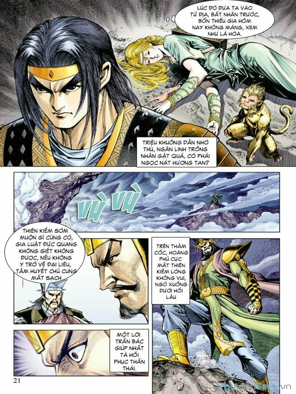 Truyện Tranh Thiên Tử Truyền Kỳ: Như Lai Thần Chưởng trang 2