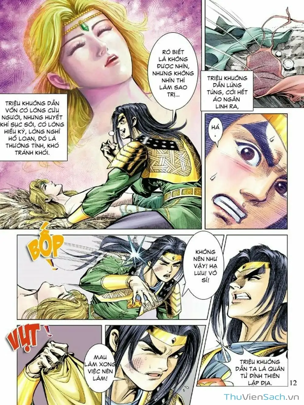 Truyện Tranh Thiên Tử Truyền Kỳ: Như Lai Thần Chưởng trang 2