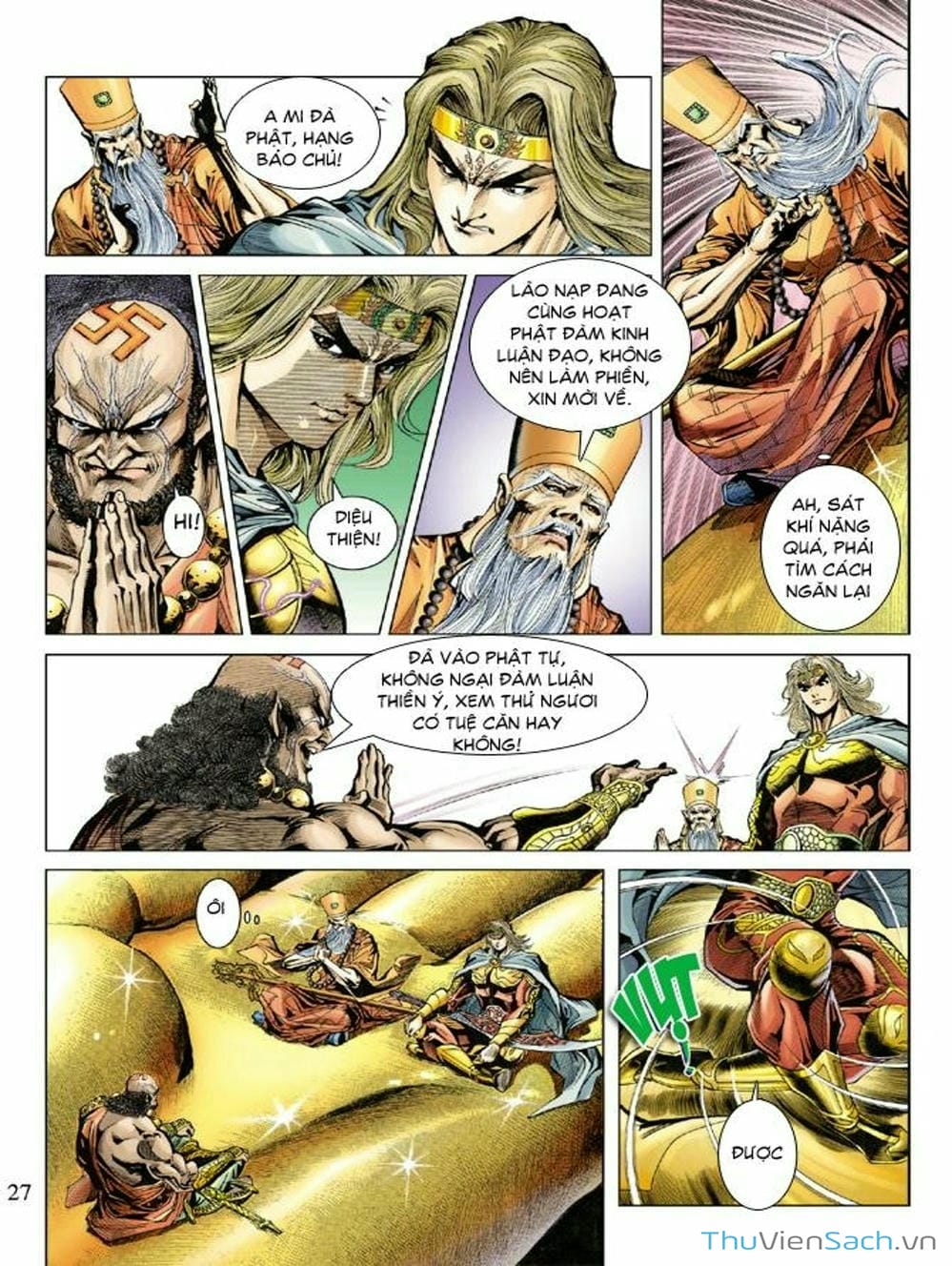 Truyện Tranh Thiên Tử Truyền Kỳ: Như Lai Thần Chưởng trang 2