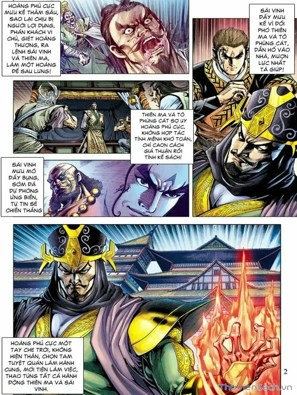 Truyện Tranh Thiên Tử Truyền Kỳ: Như Lai Thần Chưởng trang 2