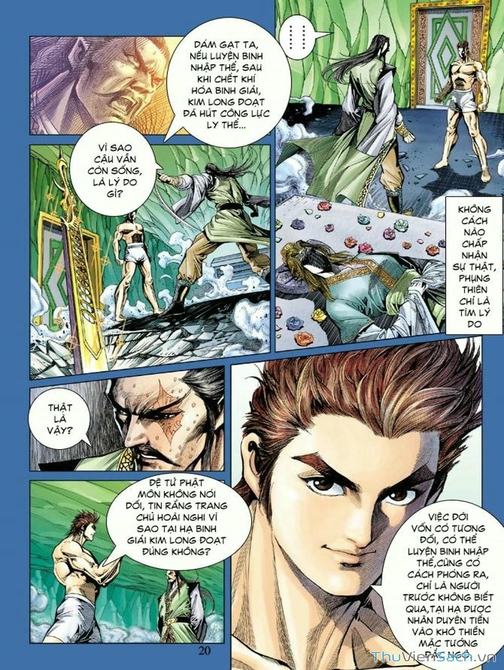 Truyện Tranh Thiên Tử Truyền Kỳ: Như Lai Thần Chưởng trang 2