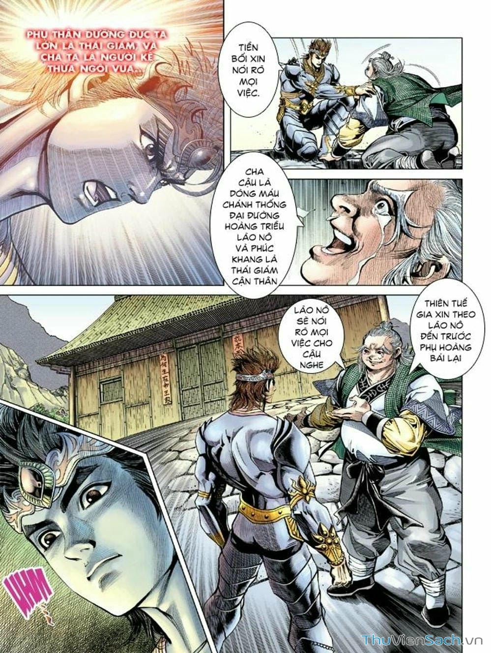 Truyện Tranh Thiên Tử Truyền Kỳ: Như Lai Thần Chưởng trang 2