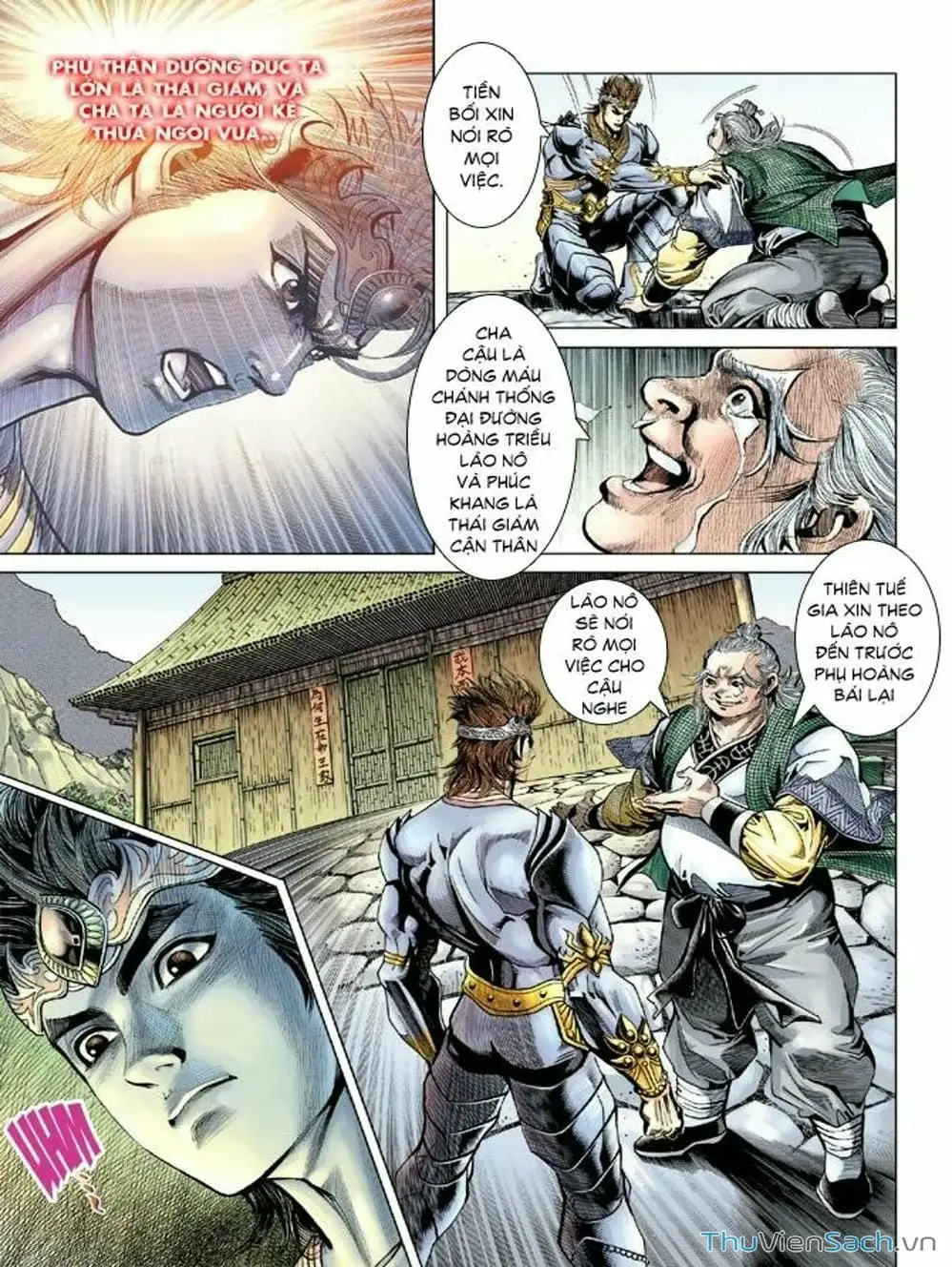 Truyện Tranh Thiên Tử Truyền Kỳ: Như Lai Thần Chưởng trang 2