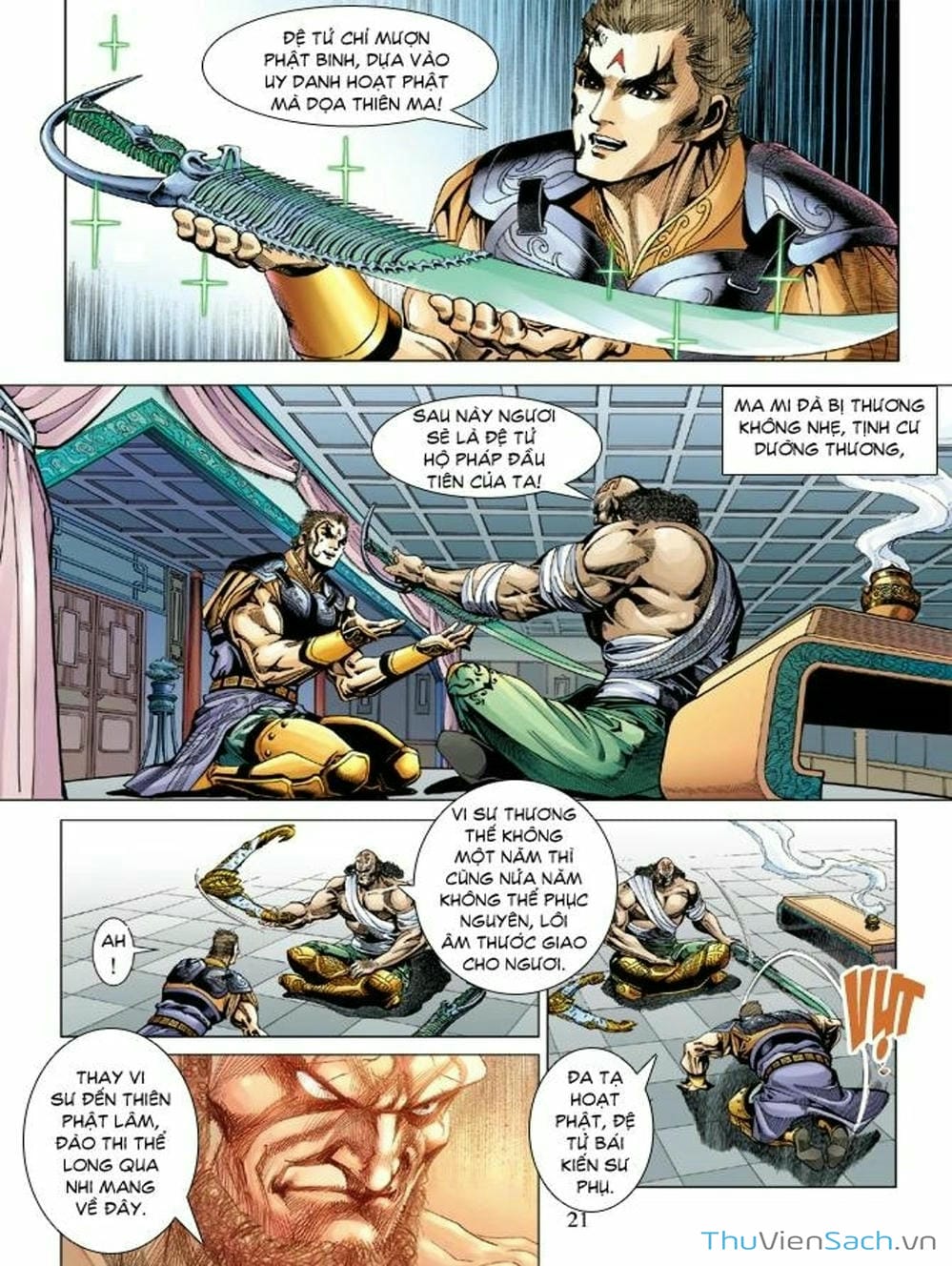 Truyện Tranh Thiên Tử Truyền Kỳ: Như Lai Thần Chưởng trang 2