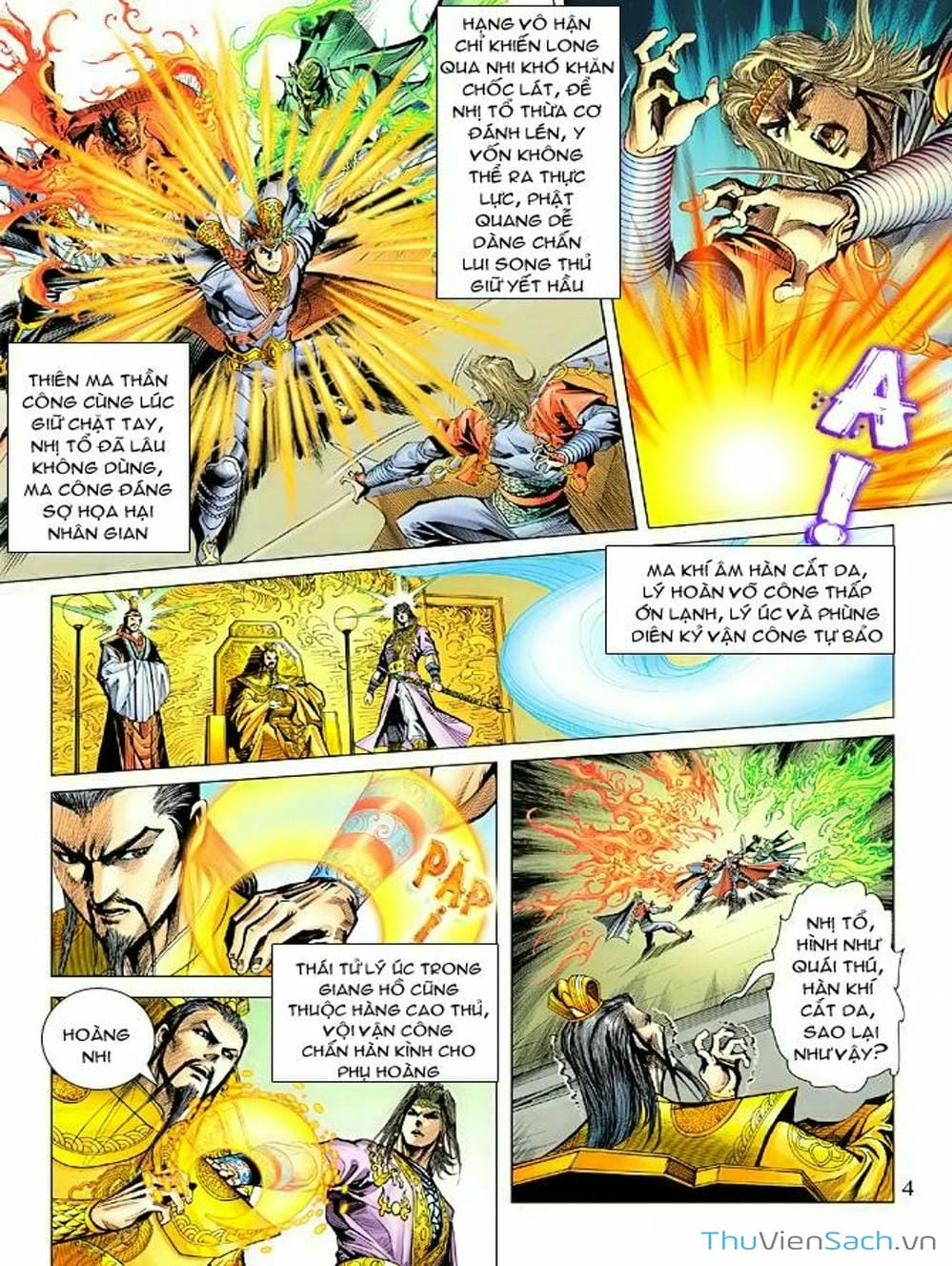 Truyện Tranh Thiên Tử Truyền Kỳ: Như Lai Thần Chưởng trang 2