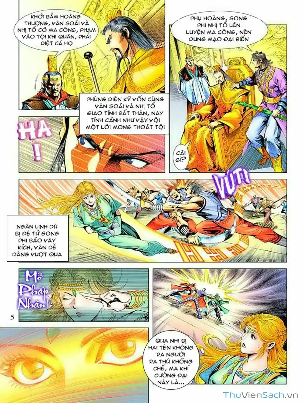 Truyện Tranh Thiên Tử Truyền Kỳ: Như Lai Thần Chưởng trang 2