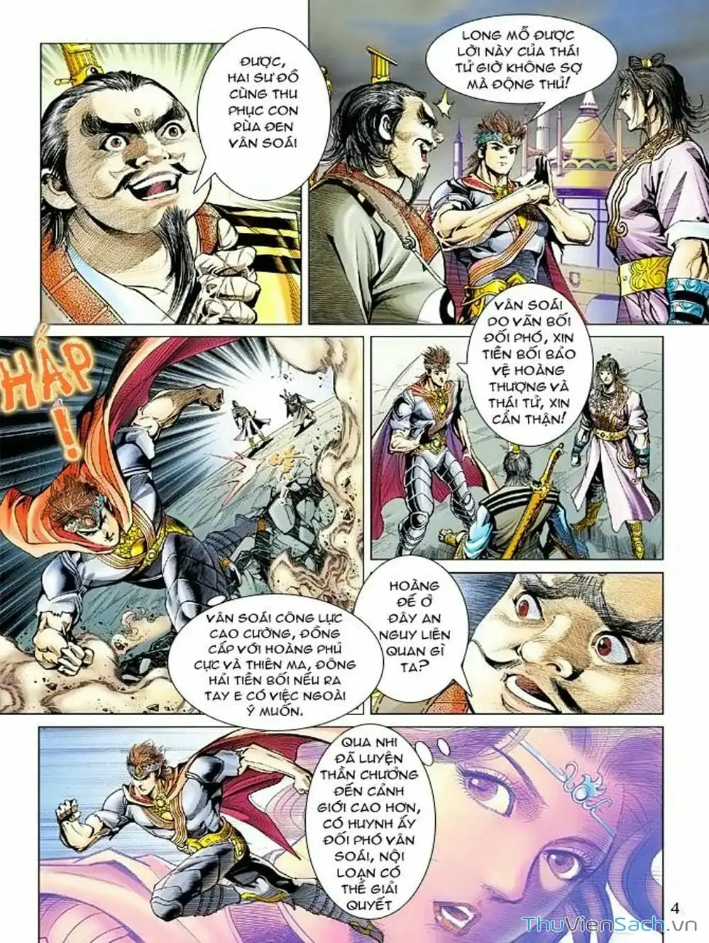 Truyện Tranh Thiên Tử Truyền Kỳ: Như Lai Thần Chưởng trang 2