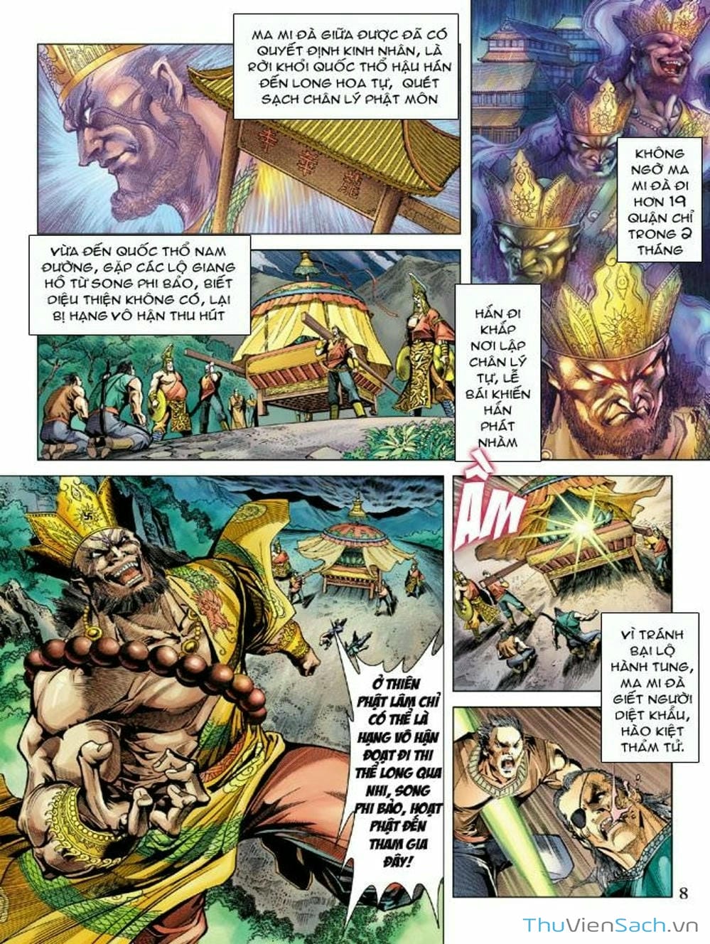 Truyện Tranh Thiên Tử Truyền Kỳ: Như Lai Thần Chưởng trang 2