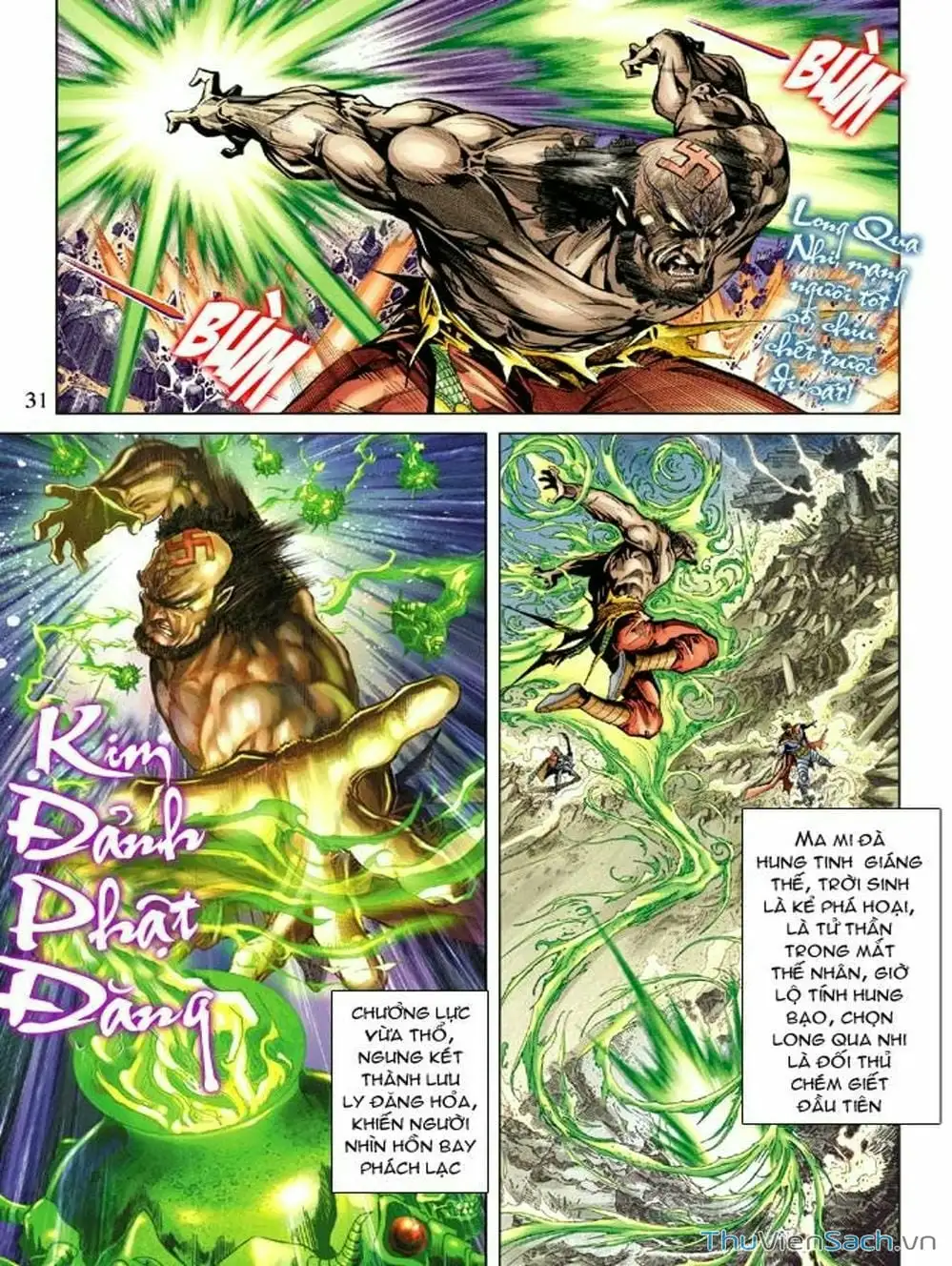 Truyện Tranh Thiên Tử Truyền Kỳ: Như Lai Thần Chưởng trang 2