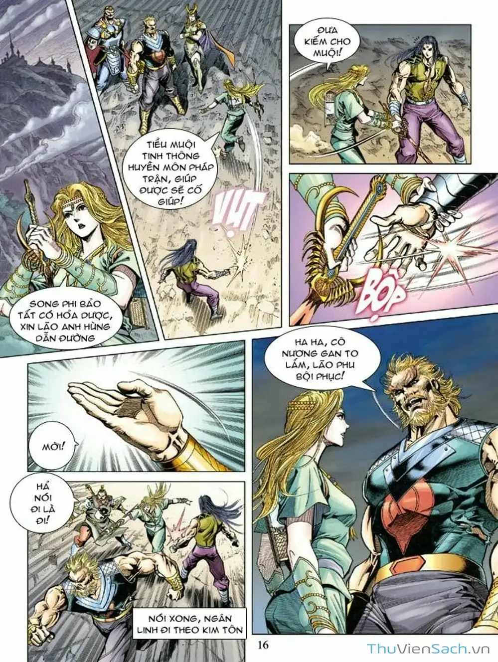 Truyện Tranh Thiên Tử Truyền Kỳ: Như Lai Thần Chưởng trang 2