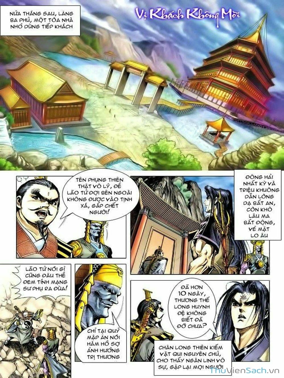 Truyện Tranh Thiên Tử Truyền Kỳ: Như Lai Thần Chưởng trang 2