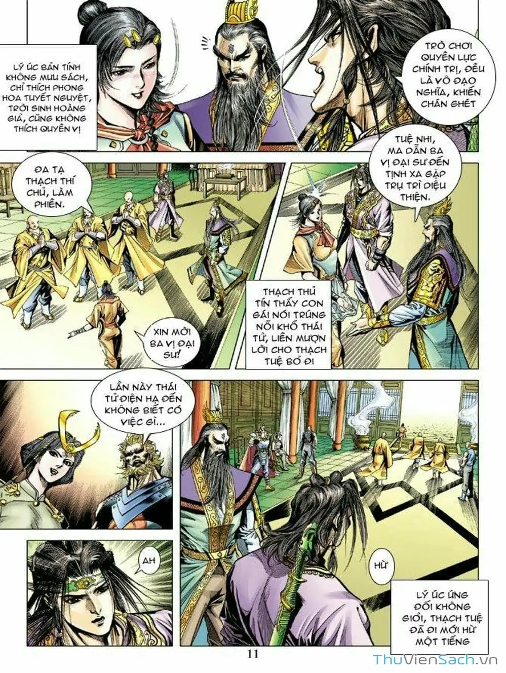 Truyện Tranh Thiên Tử Truyền Kỳ: Như Lai Thần Chưởng trang 2