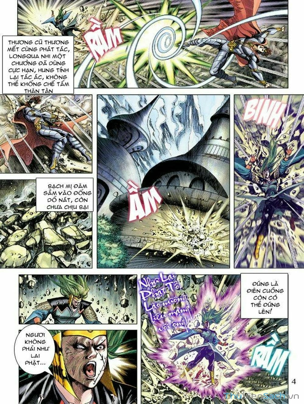 Truyện Tranh Thiên Tử Truyền Kỳ: Như Lai Thần Chưởng trang 2