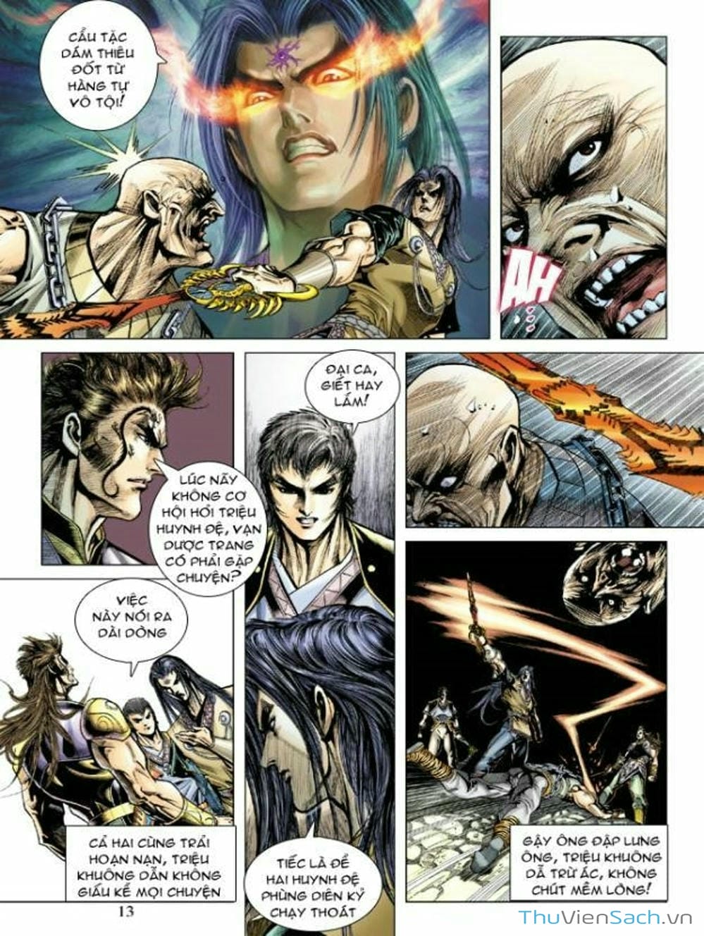 Truyện Tranh Thiên Tử Truyền Kỳ: Như Lai Thần Chưởng trang 2