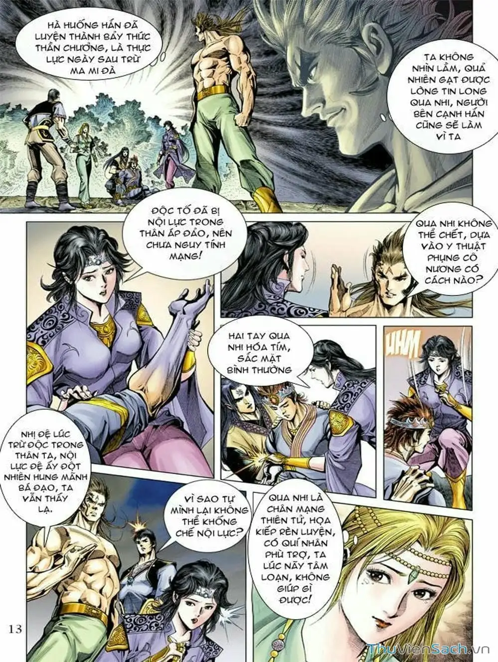 Truyện Tranh Thiên Tử Truyền Kỳ: Như Lai Thần Chưởng trang 2