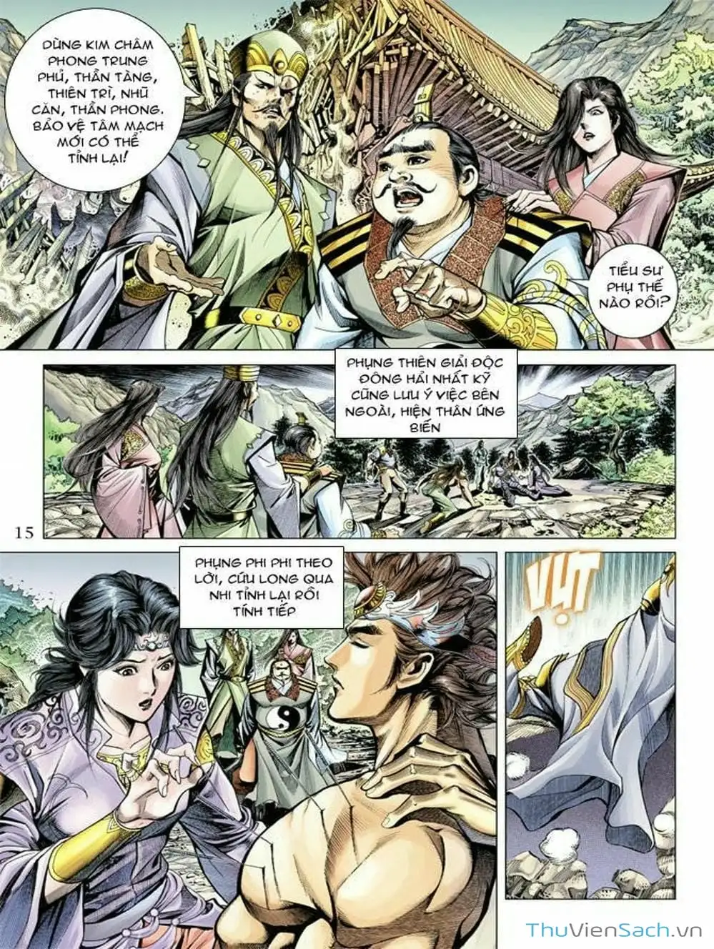 Truyện Tranh Thiên Tử Truyền Kỳ: Như Lai Thần Chưởng trang 2