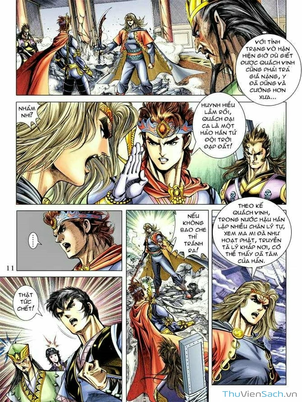 Truyện Tranh Thiên Tử Truyền Kỳ: Như Lai Thần Chưởng trang 2