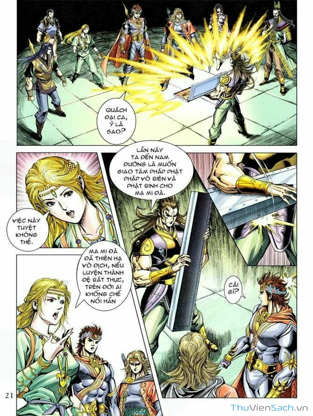 Truyện Tranh Thiên Tử Truyền Kỳ: Như Lai Thần Chưởng trang 2