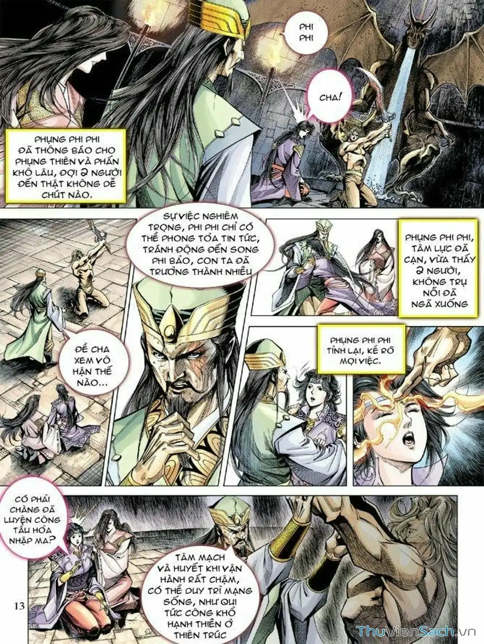 Truyện Tranh Thiên Tử Truyền Kỳ: Như Lai Thần Chưởng trang 2