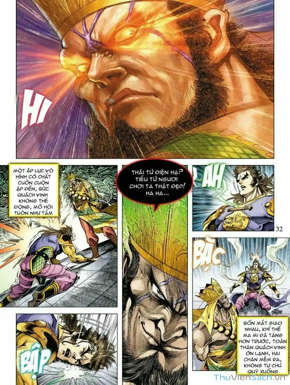 Truyện Tranh Thiên Tử Truyền Kỳ: Như Lai Thần Chưởng trang 2