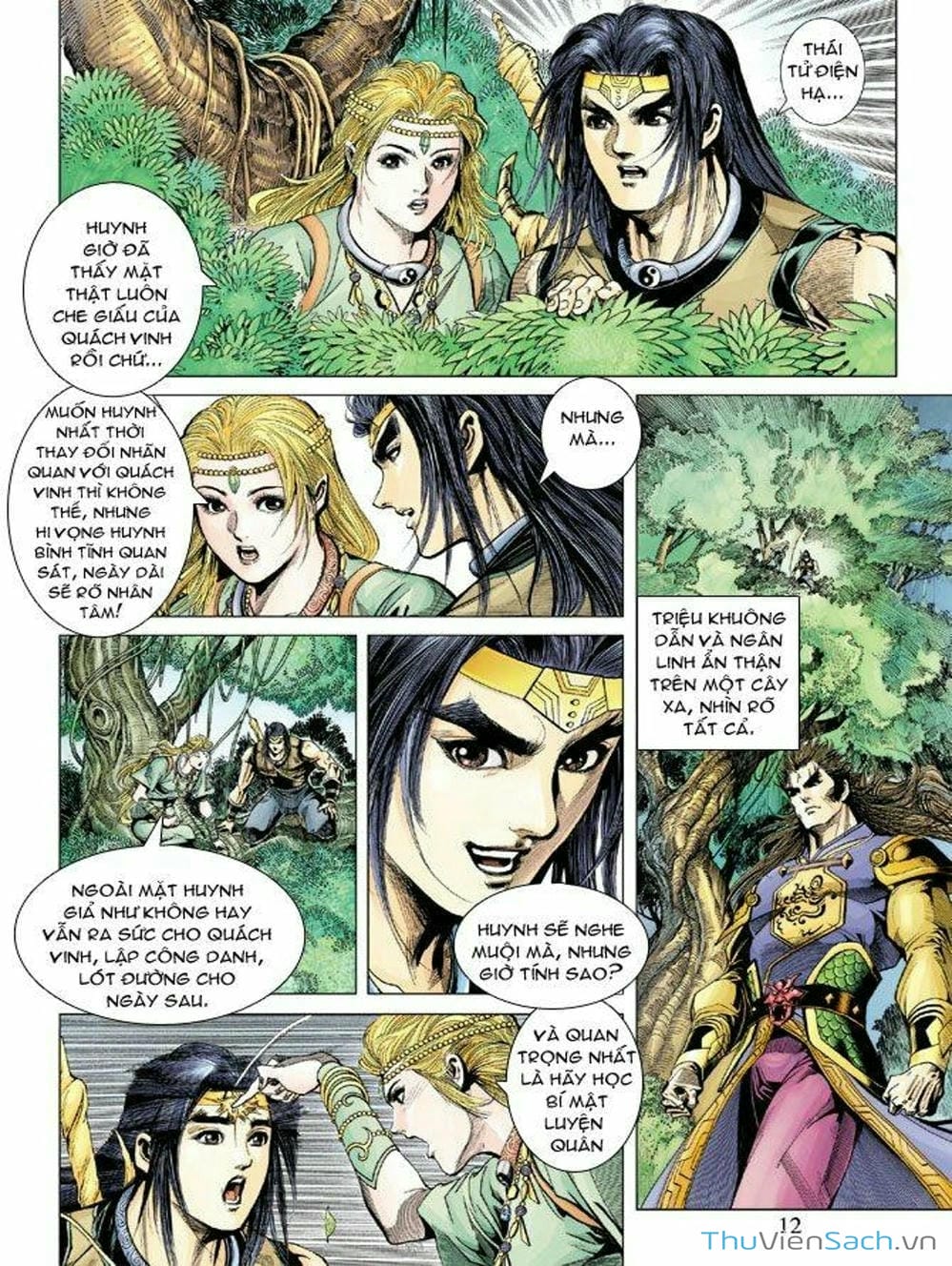 Truyện Tranh Thiên Tử Truyền Kỳ: Như Lai Thần Chưởng trang 2