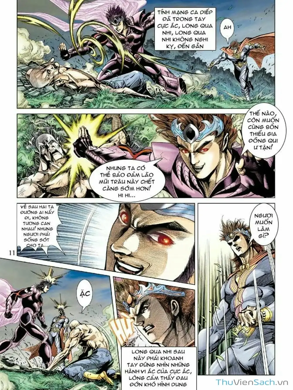 Truyện Tranh Thiên Tử Truyền Kỳ: Như Lai Thần Chưởng trang 2