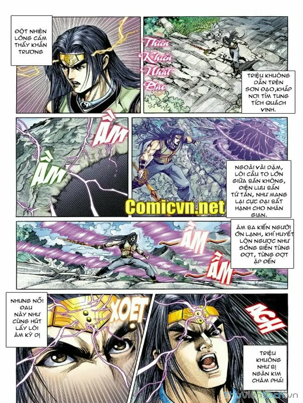 Truyện Tranh Thiên Tử Truyền Kỳ: Như Lai Thần Chưởng trang 2