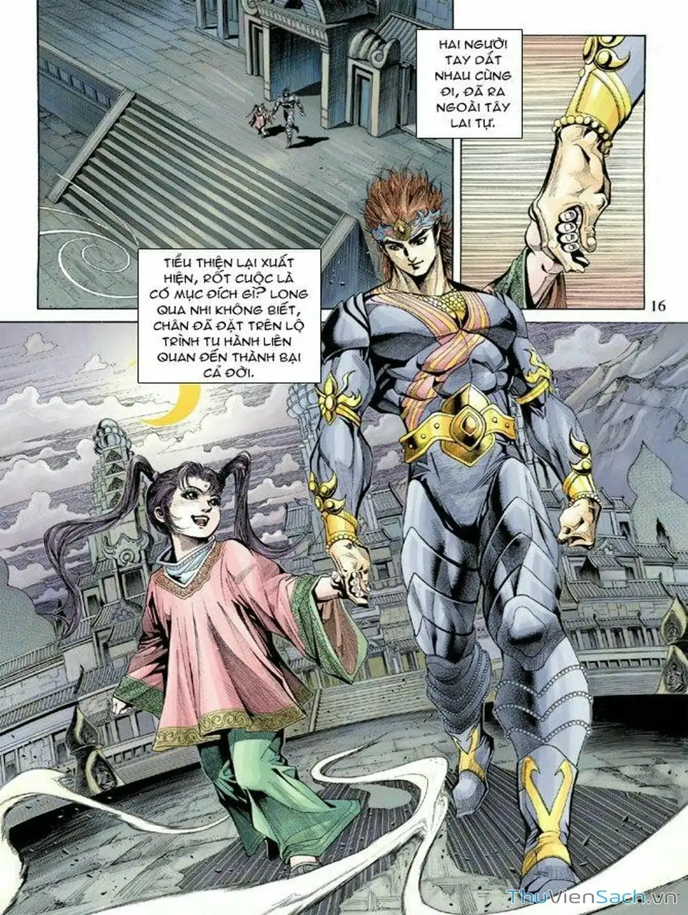 Truyện Tranh Thiên Tử Truyền Kỳ: Như Lai Thần Chưởng trang 2