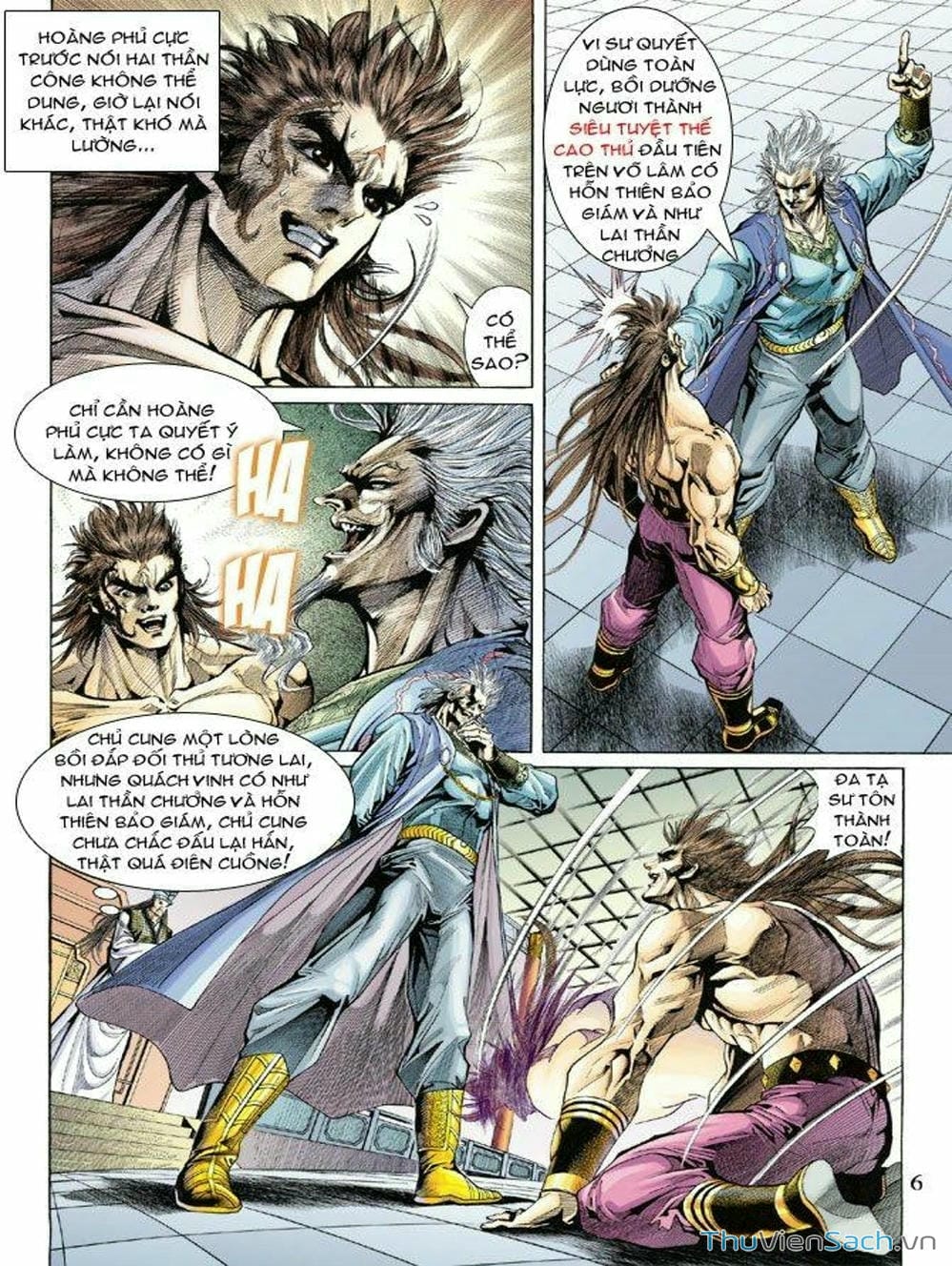 Truyện Tranh Thiên Tử Truyền Kỳ: Như Lai Thần Chưởng trang 2