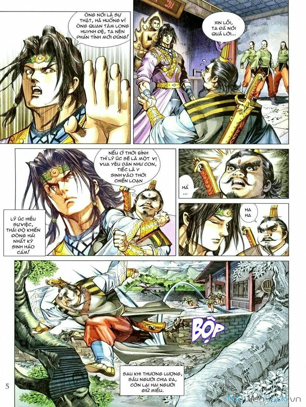 Truyện Tranh Thiên Tử Truyền Kỳ: Như Lai Thần Chưởng trang 2