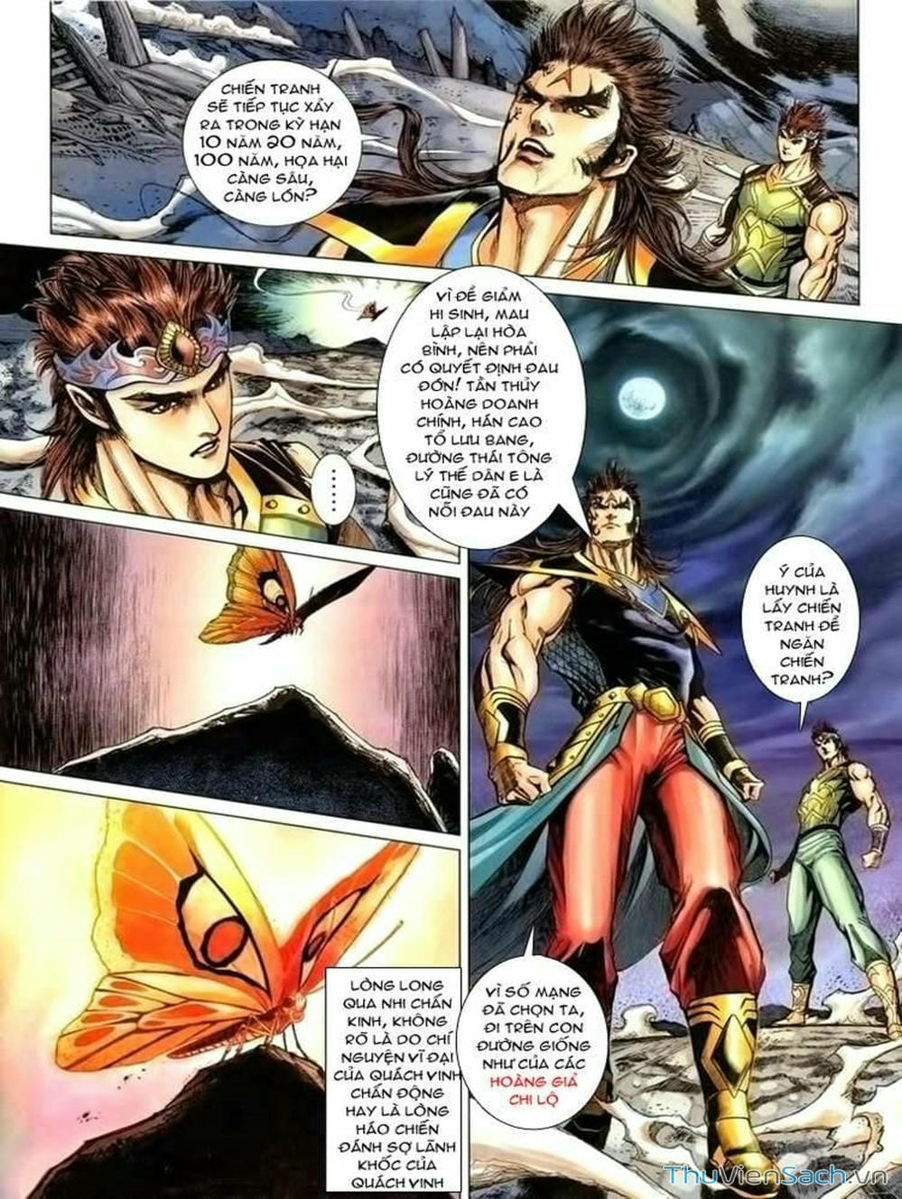 Truyện Tranh Thiên Tử Truyền Kỳ: Như Lai Thần Chưởng trang 2