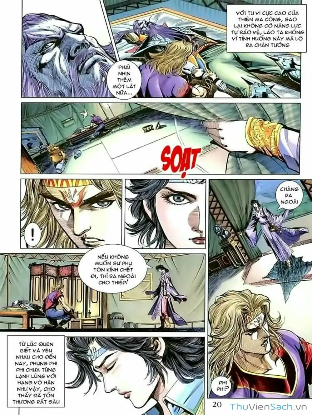 Truyện Tranh Thiên Tử Truyền Kỳ: Như Lai Thần Chưởng trang 2