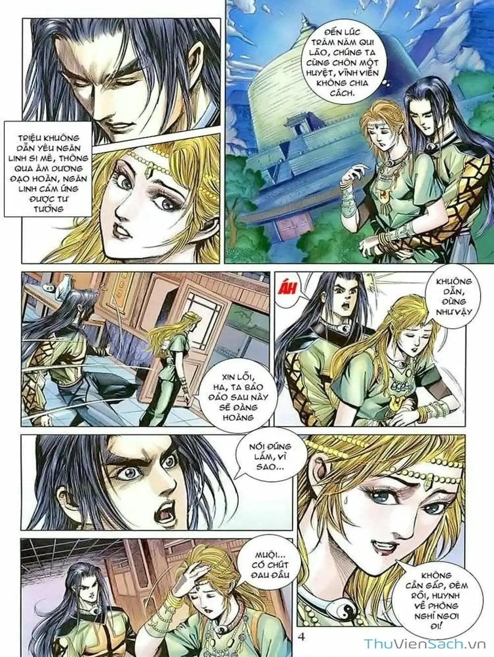 Truyện Tranh Thiên Tử Truyền Kỳ: Như Lai Thần Chưởng trang 2