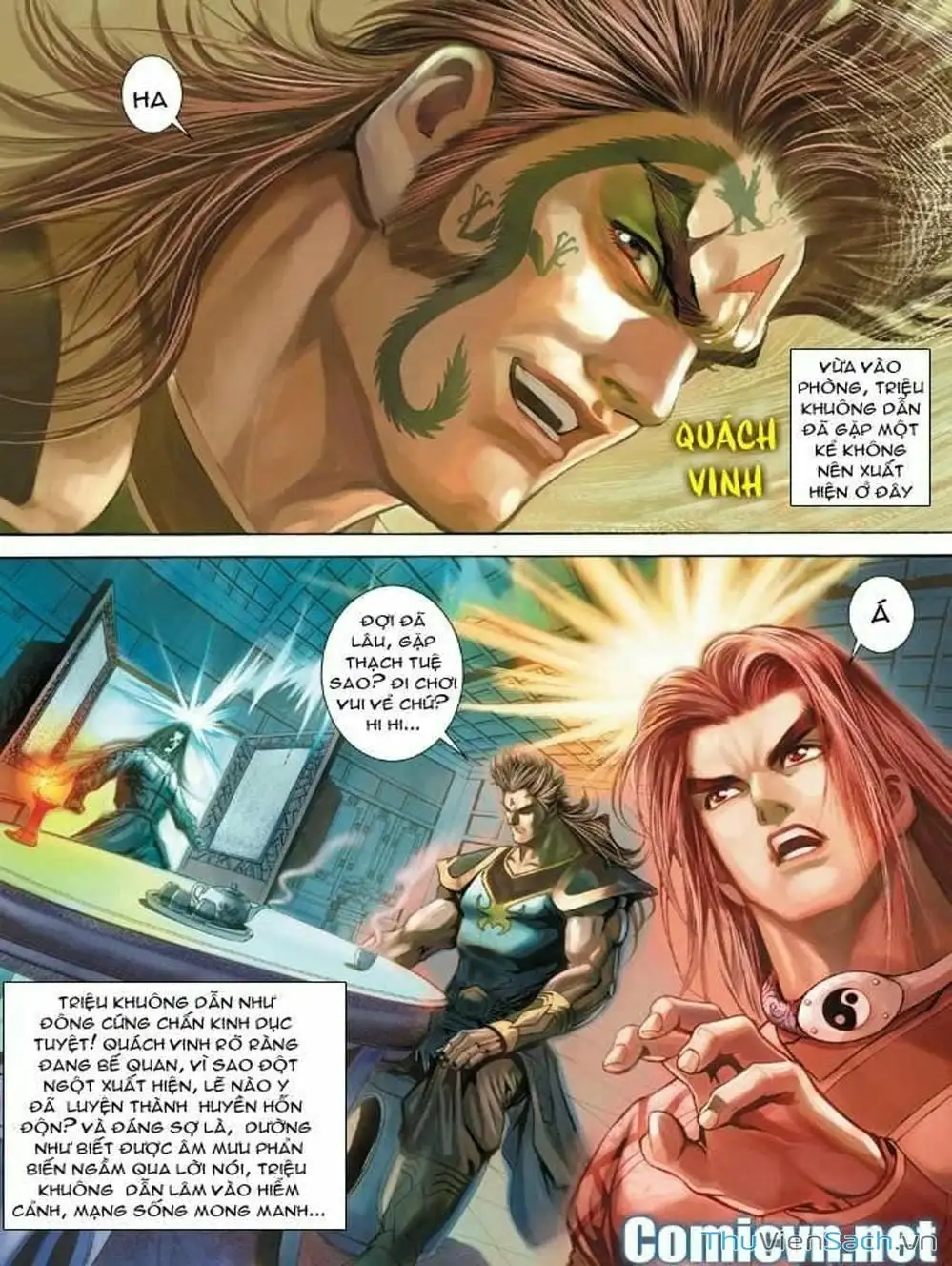 Truyện Tranh Thiên Tử Truyền Kỳ: Như Lai Thần Chưởng trang 2