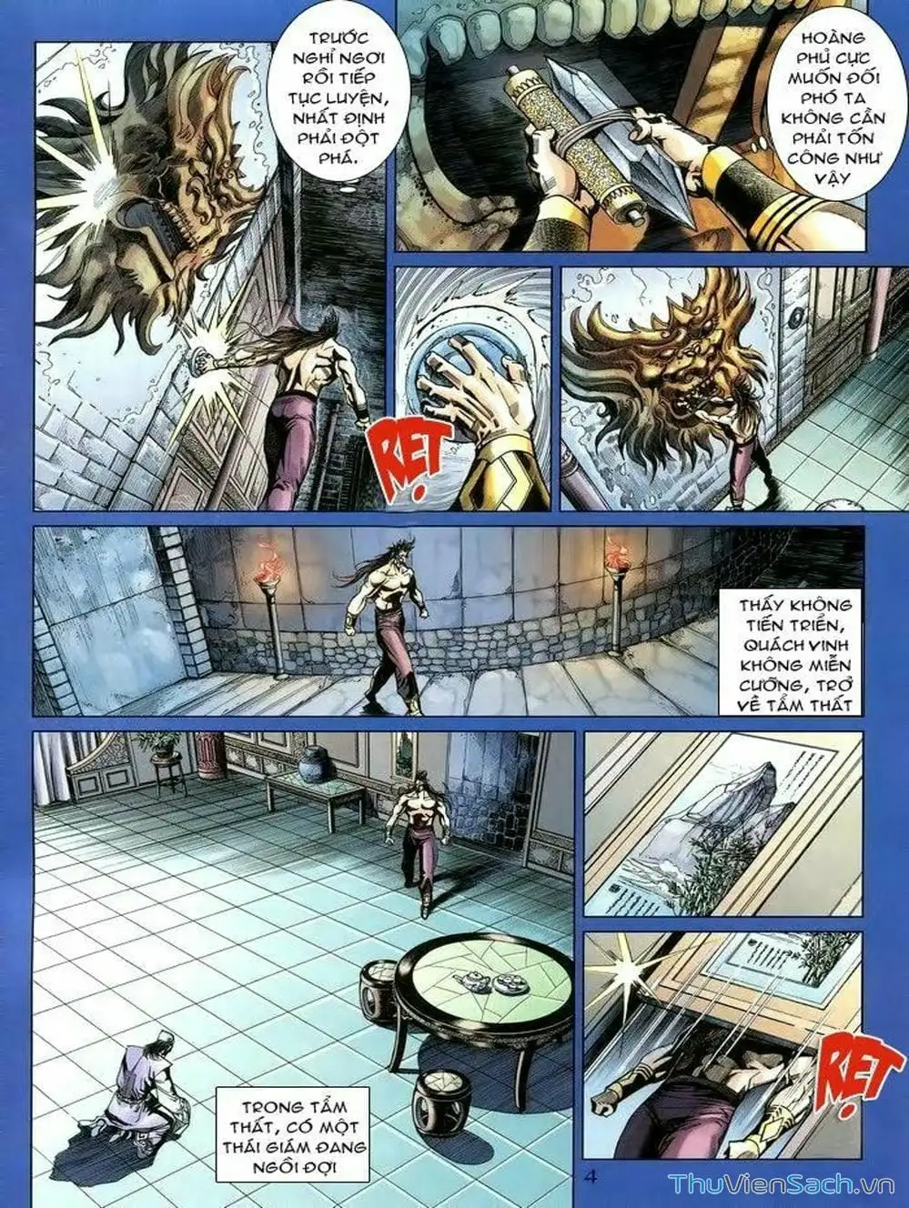 Truyện Tranh Thiên Tử Truyền Kỳ: Như Lai Thần Chưởng trang 2