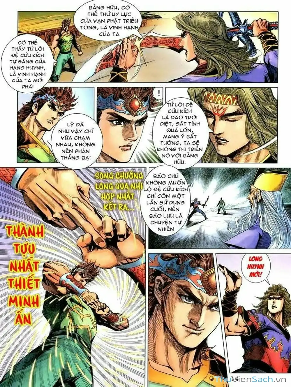 Truyện Tranh Thiên Tử Truyền Kỳ: Như Lai Thần Chưởng trang 2