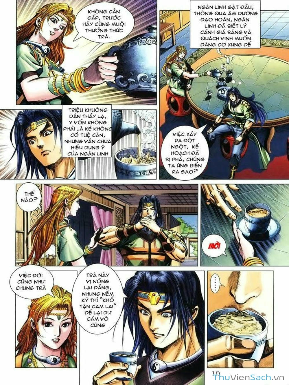 Truyện Tranh Thiên Tử Truyền Kỳ: Như Lai Thần Chưởng trang 2