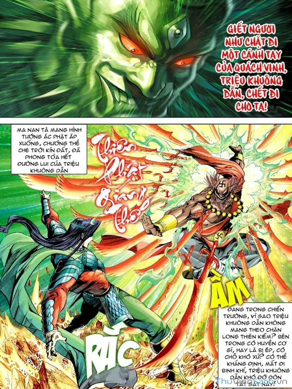 Truyện Tranh Thiên Tử Truyền Kỳ: Như Lai Thần Chưởng trang 2