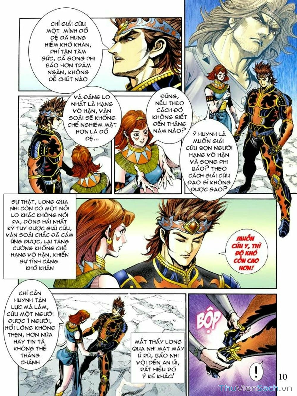 Truyện Tranh Thiên Tử Truyền Kỳ: Như Lai Thần Chưởng trang 2