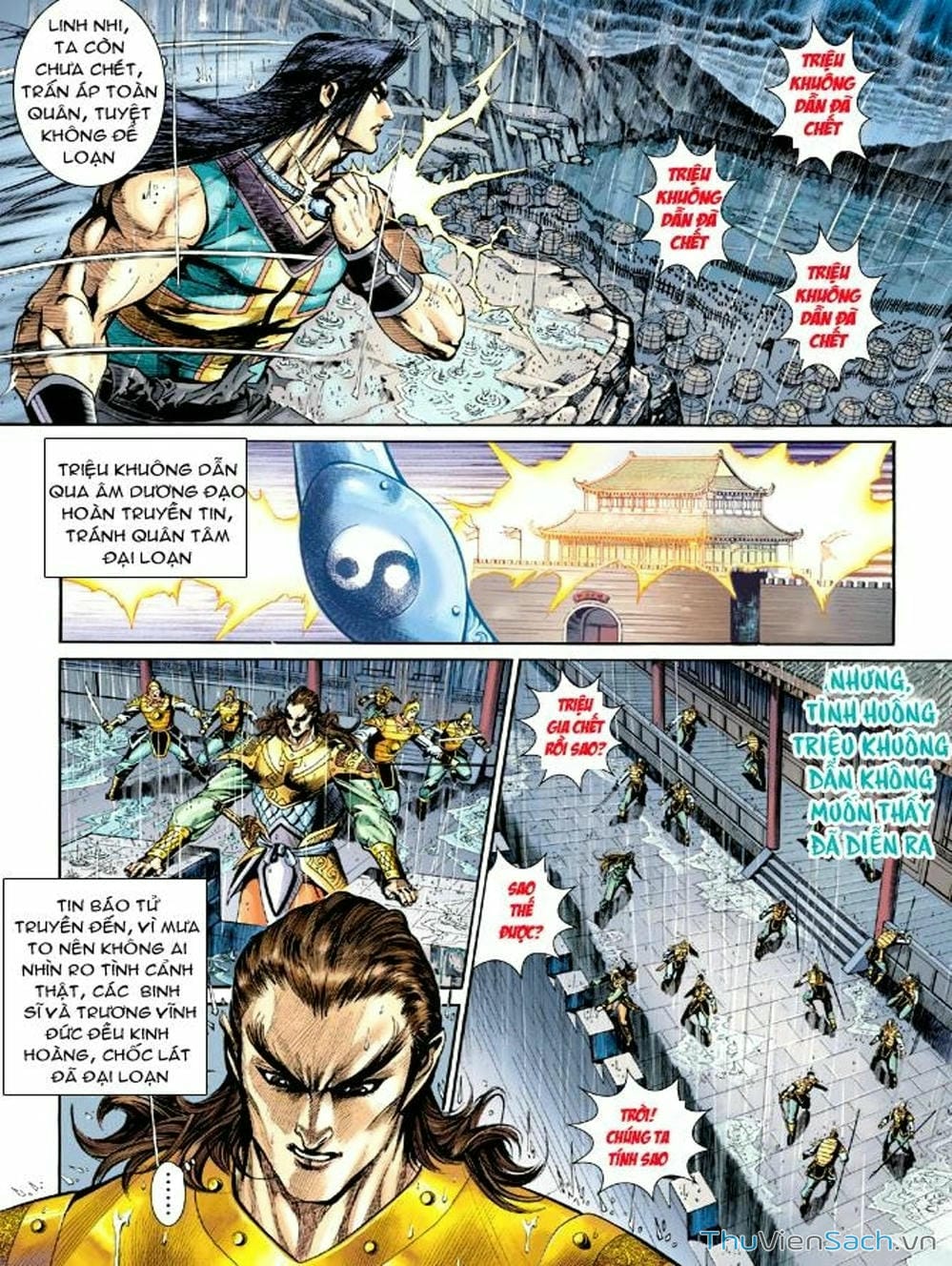 Truyện Tranh Thiên Tử Truyền Kỳ: Như Lai Thần Chưởng trang 2