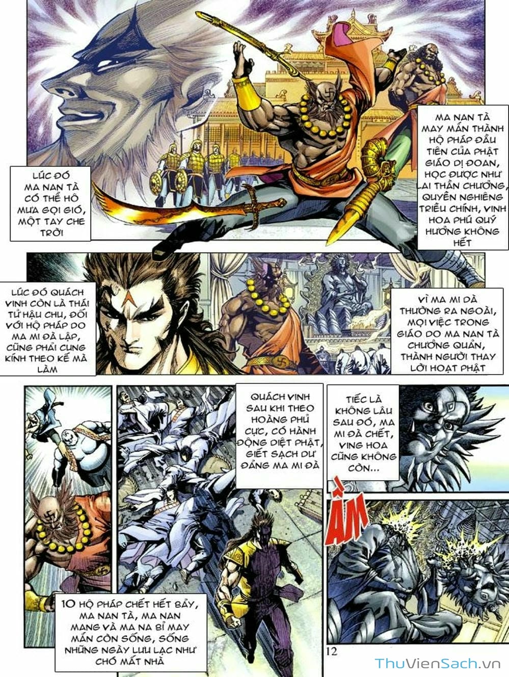 Truyện Tranh Thiên Tử Truyền Kỳ: Như Lai Thần Chưởng trang 2